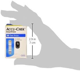 Accu-Chek Smartview Test Strips with Glucose Meter – Fast, Painless Testing
