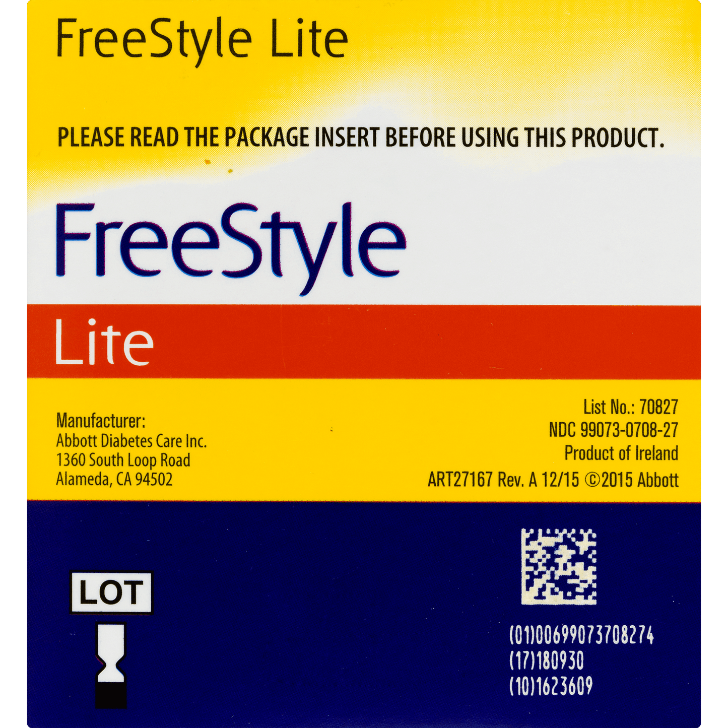 Freestyle Lite Test Strips 100 Ct – No-Coding, FDA-Approved | Savings