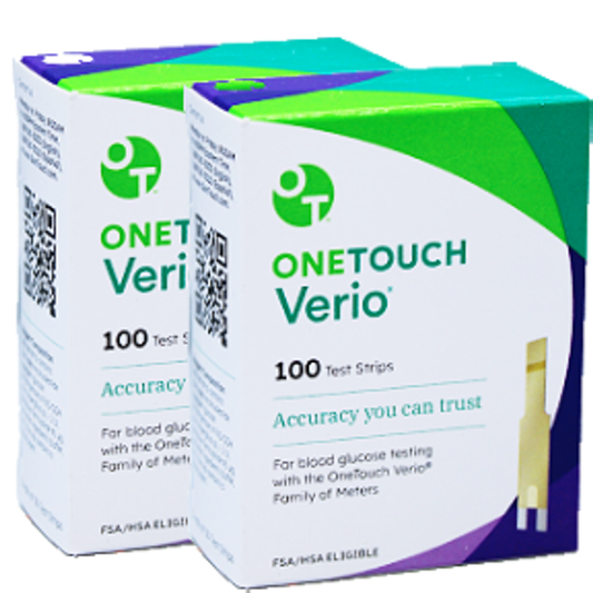 OneTouch Verio Test Strips 200 count – Blood Glucose Monitoring Strips for OneTouch Verio Meters
